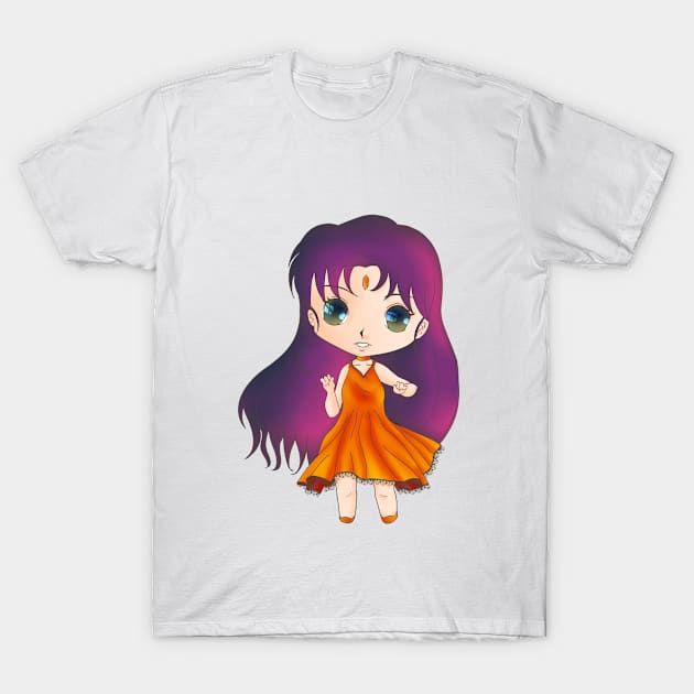 Chibi girl T-Shirt by Miliena01-